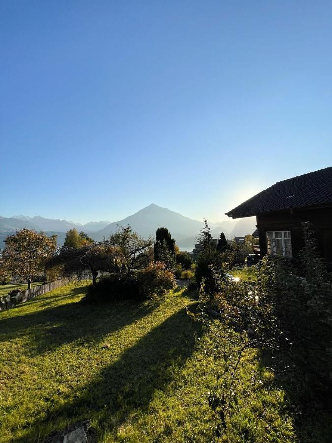 Chalet Edelweiss Sigriswil Eksteriør billede